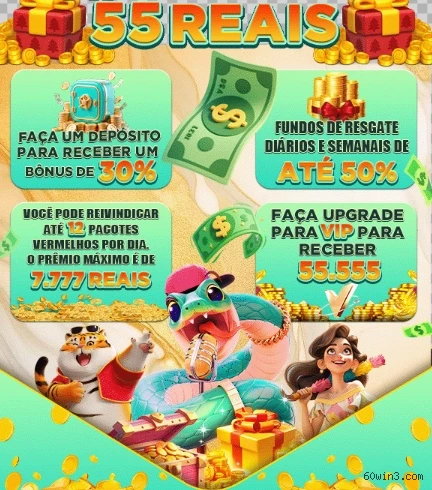 Imagem promocional da 60Win.com mostrando a plataforma e suas vantagens